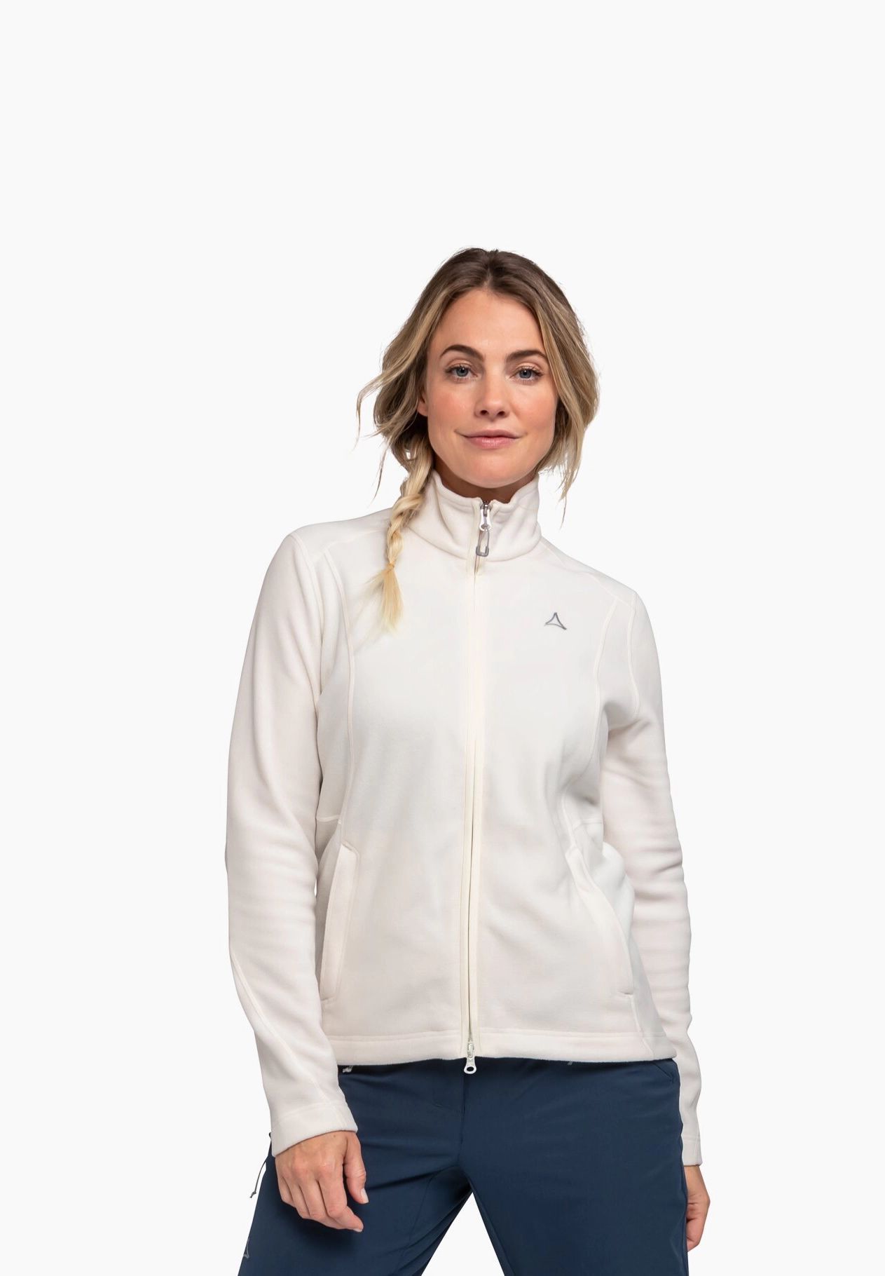 Schöffel Fleecejacke "Leona" Stehkragen Reißverschlusstaschen für Damen Saisonale Angebote