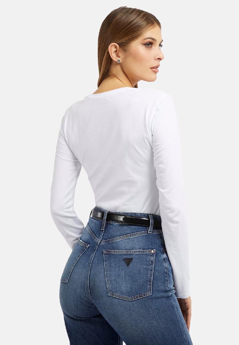 GUESS Longsleeve ADRIANA Langarmshirt Riesige Ersparnisse