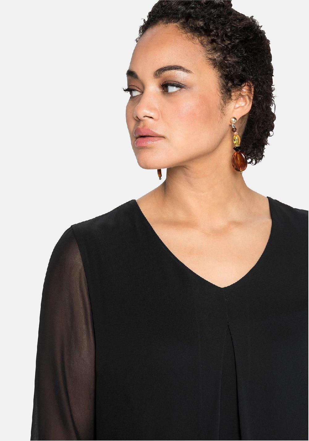 sheego Tunika im Lagenlook mit Chiffon Nur für heute