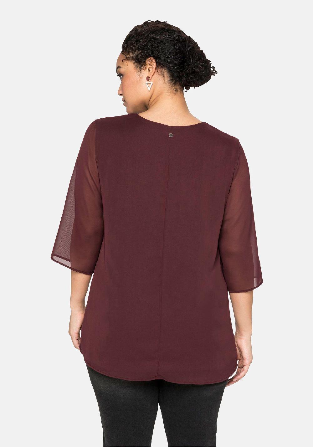 sheego Tunika im Lagenlook mit Chiffon Vierteljährliche Förderung
