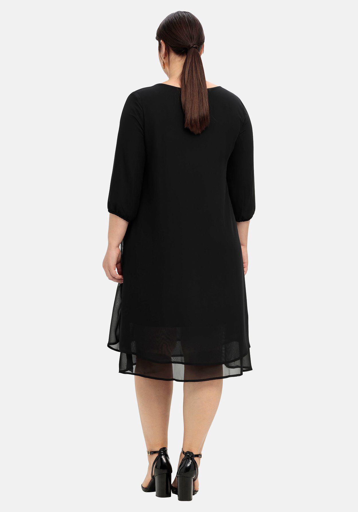 sheego Kleid in Lagen-Optik Bis zu 55% Rabatt
