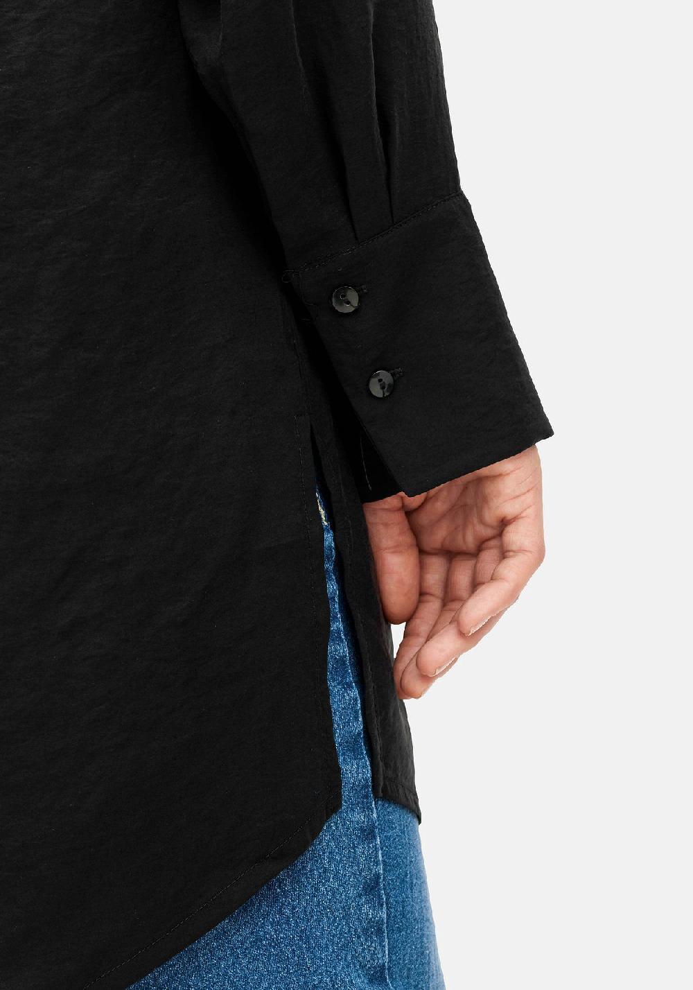 sheego Longbluse mit Raffung am Rückenteil Nur noch ein Tag übrig