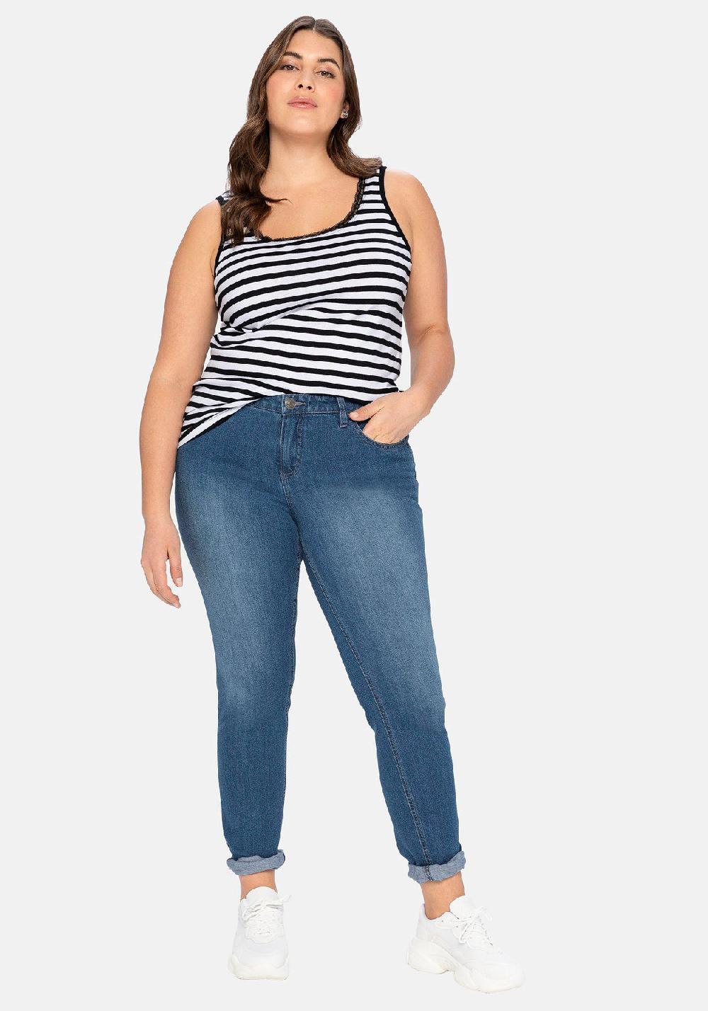 sheego Jeans in schmaler Form Riesige Rabatte