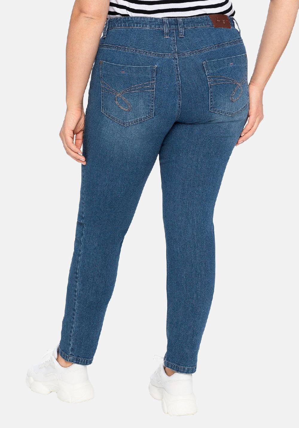 sheego Jeans in schmaler Form Riesige Rabatte