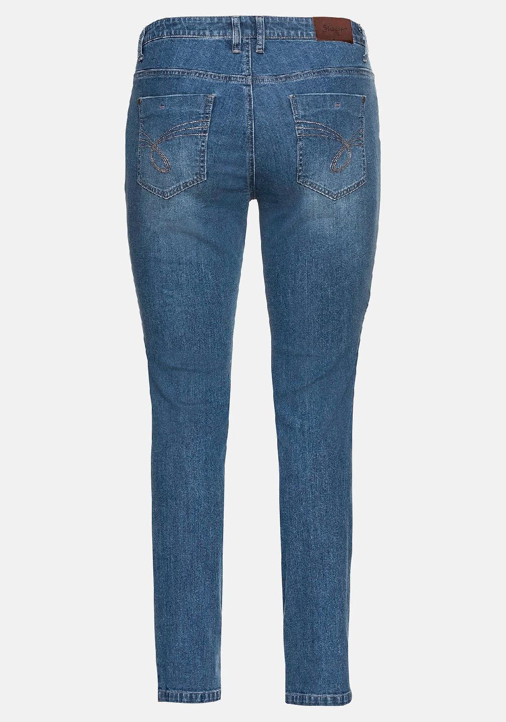 sheego Jeans in schmaler Form Riesige Rabatte