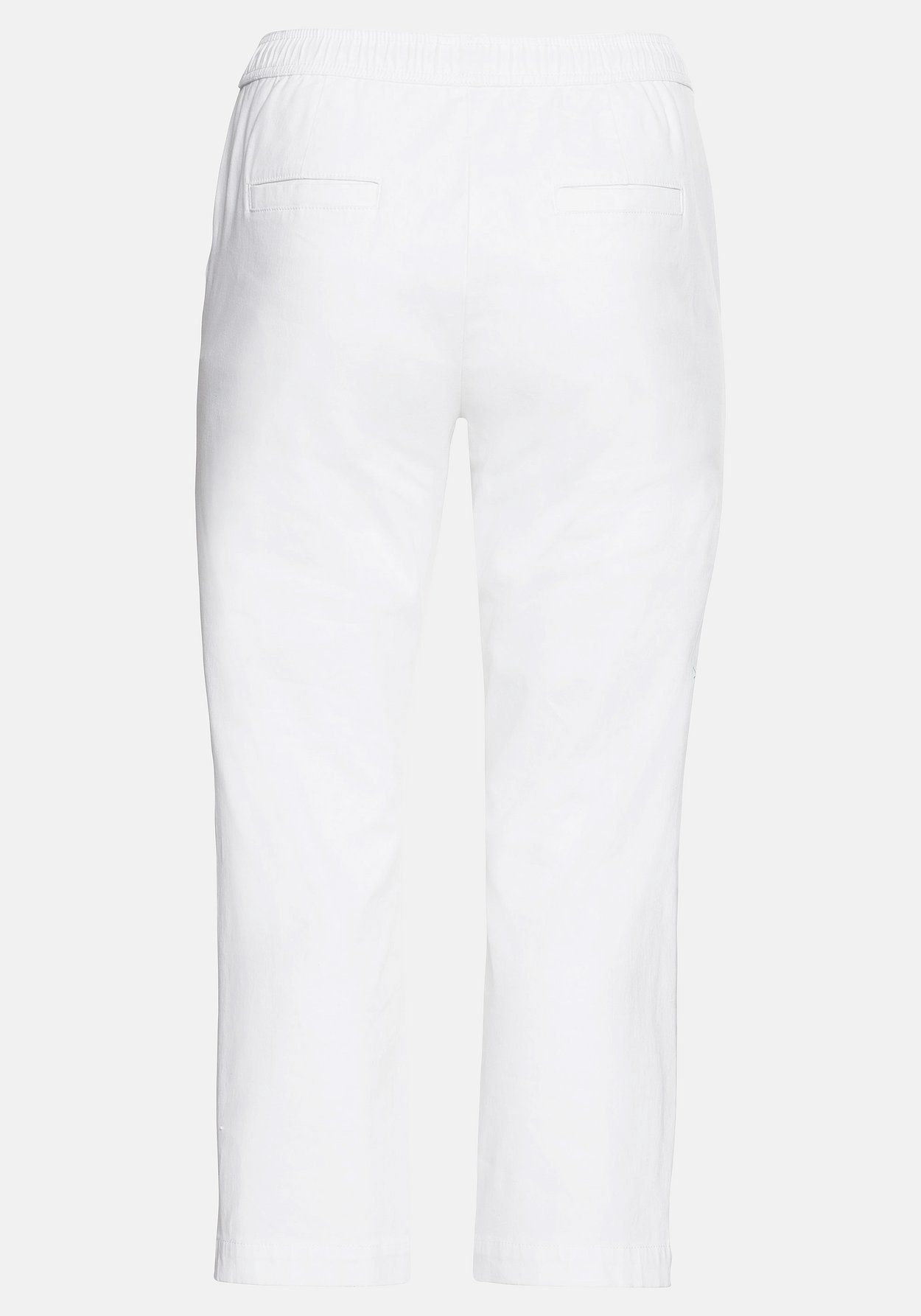 sheego Joggpants mit dehnbarem Bund und Bindeband 2025