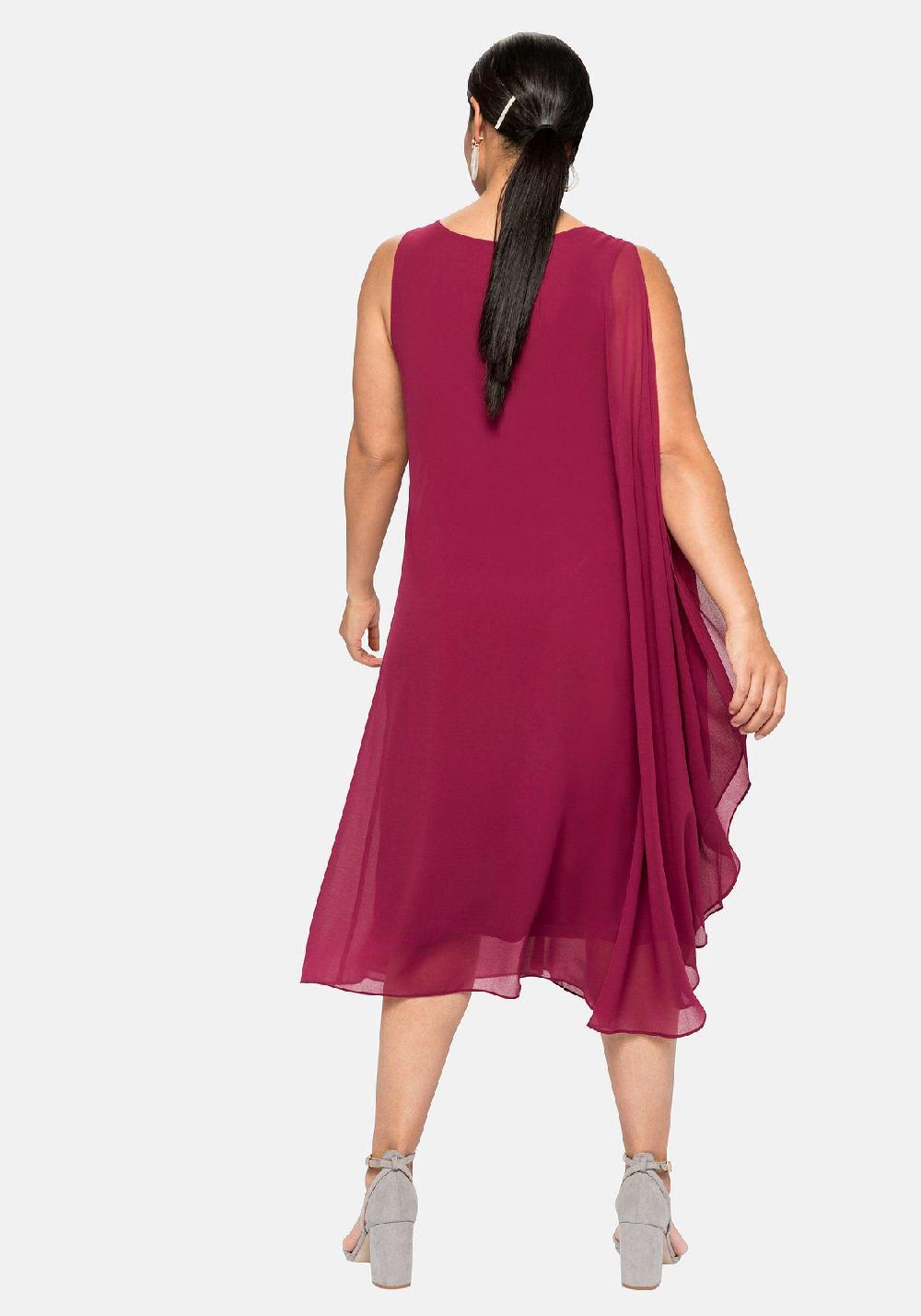 sheego Kleid in figurumspielender Passform Outlet