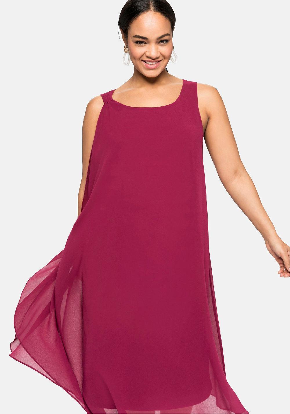 sheego Kleid in figurumspielender Passform Outlet