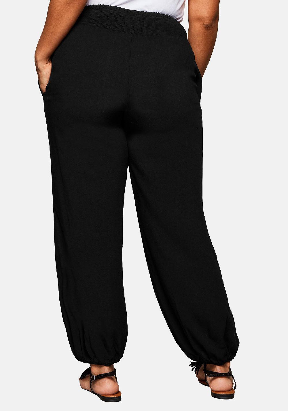 sheego Strandhose mit breitem elastischen Bund Verkauf