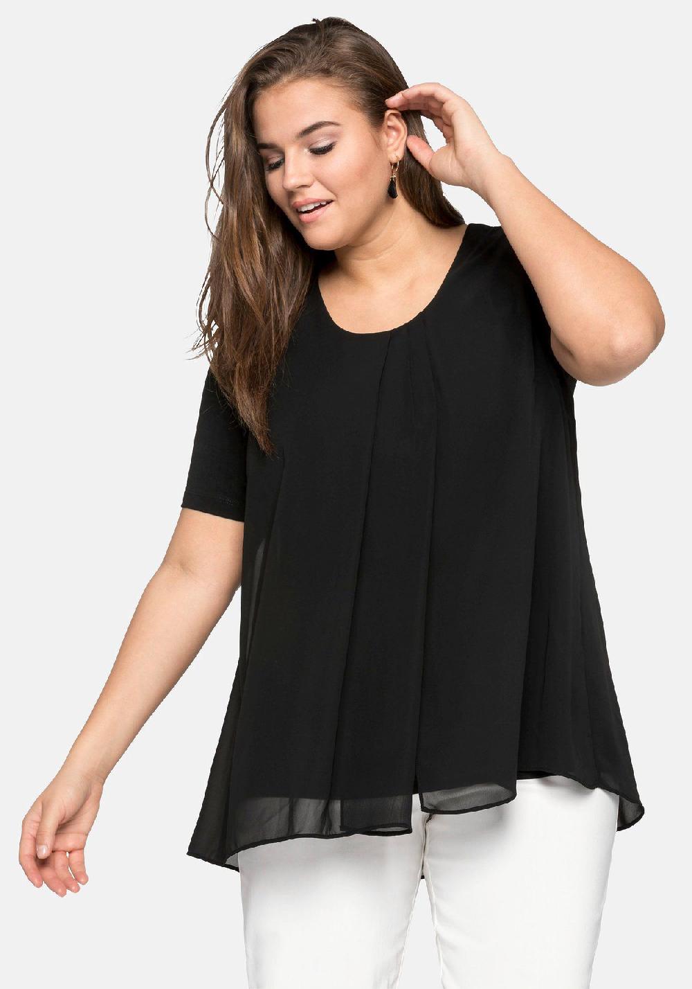 sheego Blusenshirt im Lagenlook Hotsell