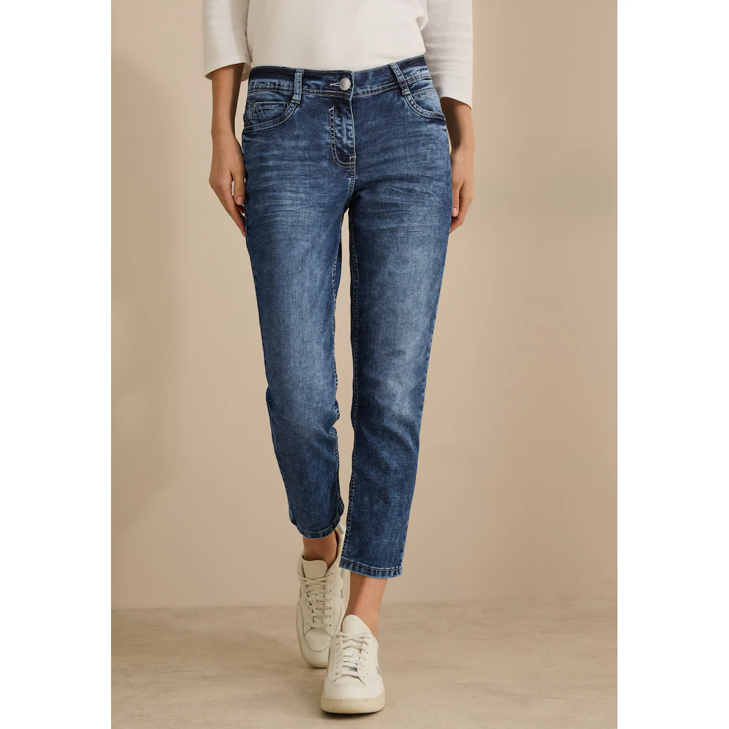 STREET ONE Slim-fit-Jeans aus Baumwolle mit Stretchanteil Bis zu 50% Rabatt