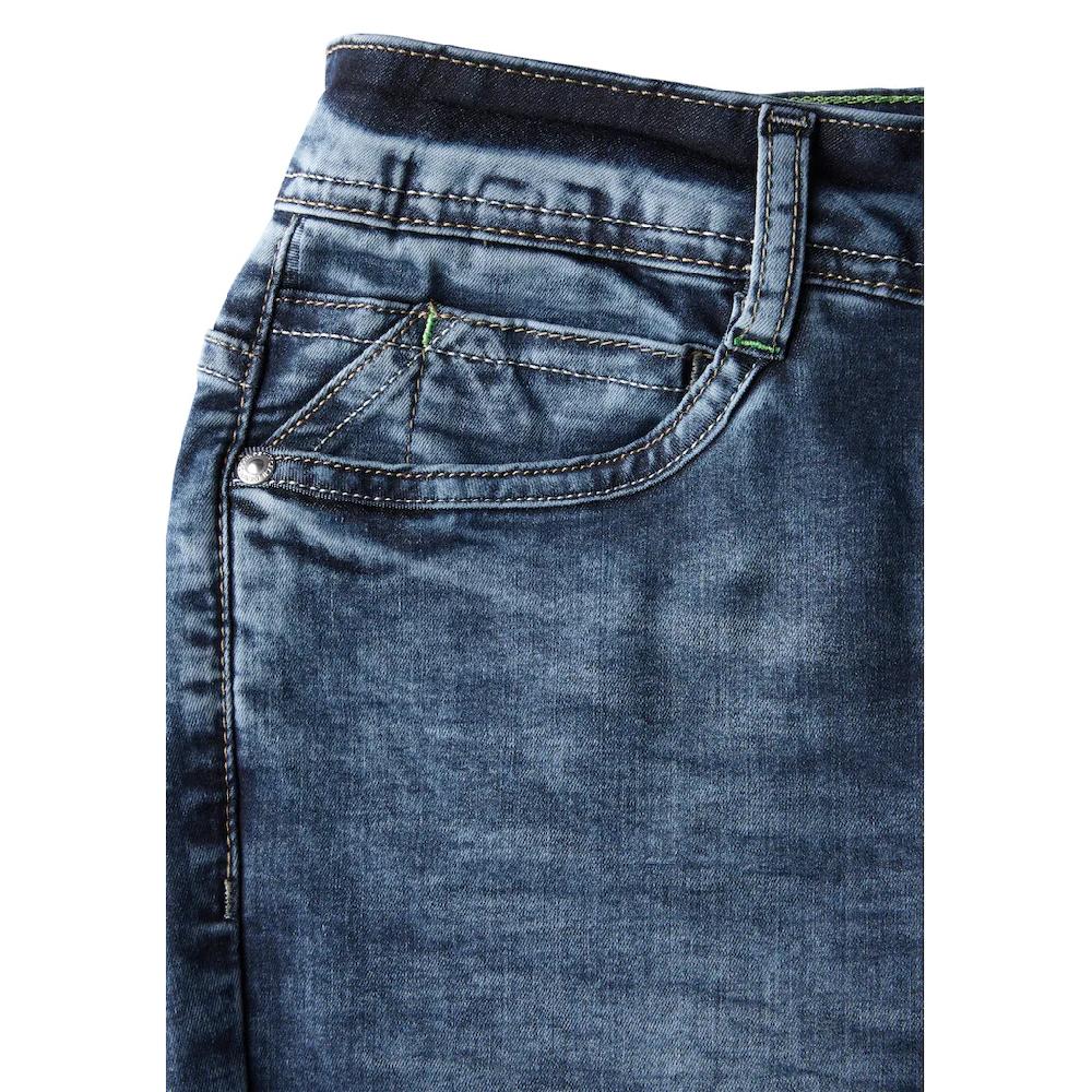 STREET ONE Slim-fit-Jeans aus Baumwolle mit Stretchanteil Bis zu 50% Rabatt