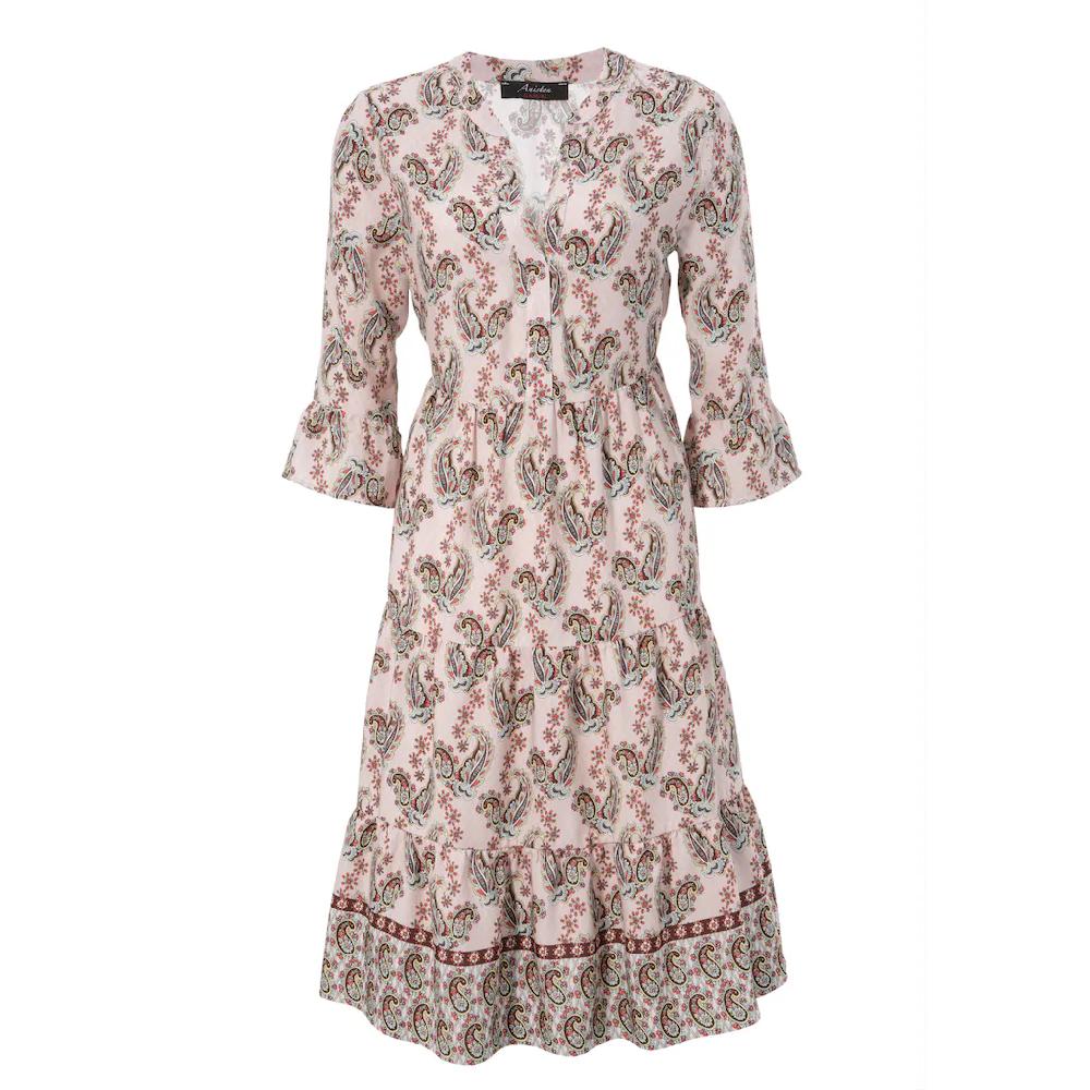 Aniston CASUAL Tunikakleid mit verspielten Paisley-Druck Nur für heute