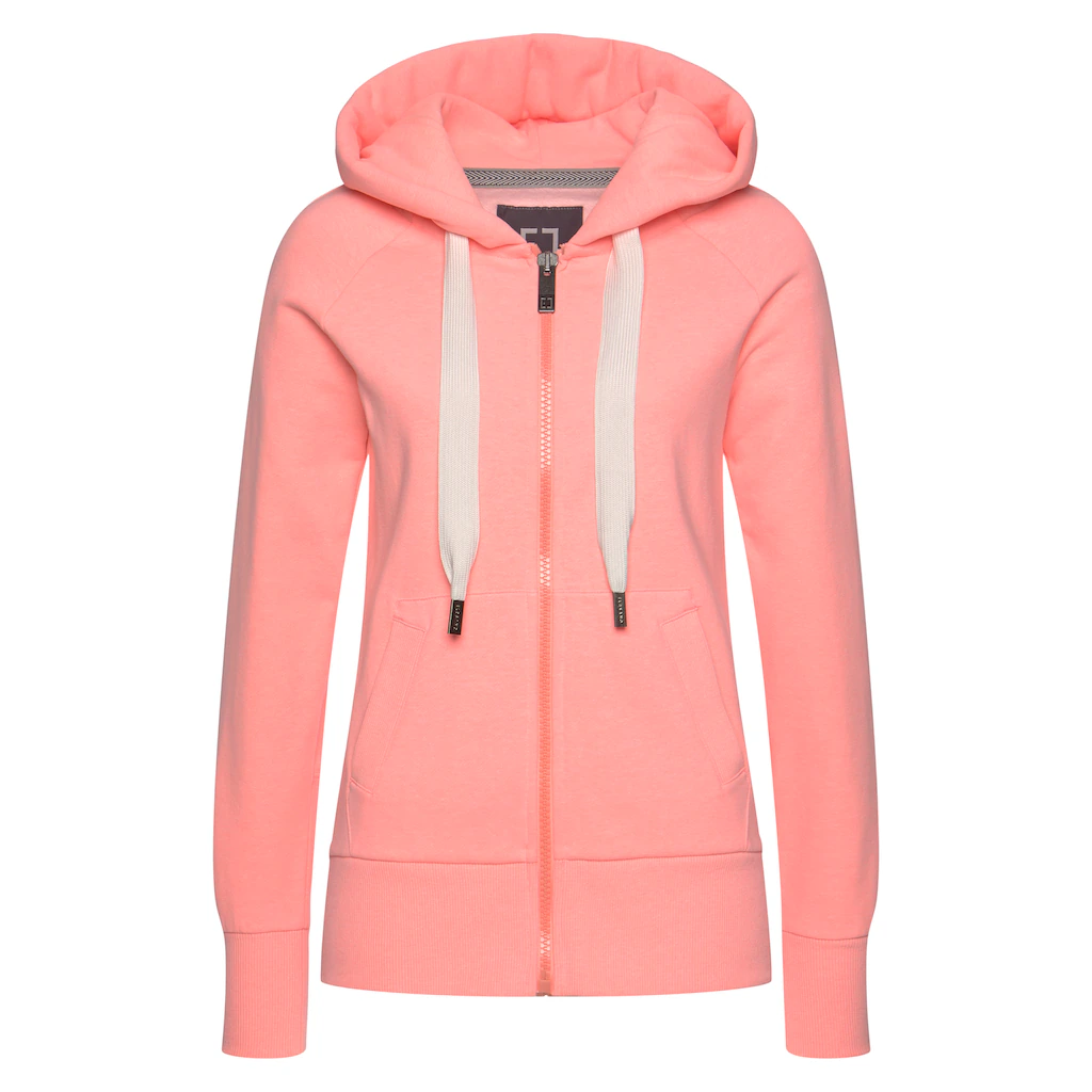 Elbsand Kapuzensweatjacke »Kelda« mit Logoprint und Taschen Freizeitjacke sportlich-casual Sonderangebot der Fabrik
