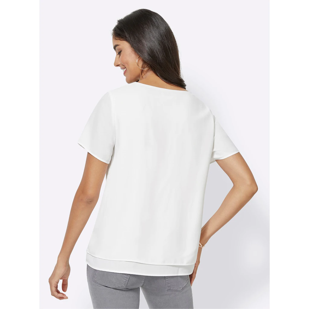 Alessa W. Georgettebluse Begrenzt auf 3 Tage