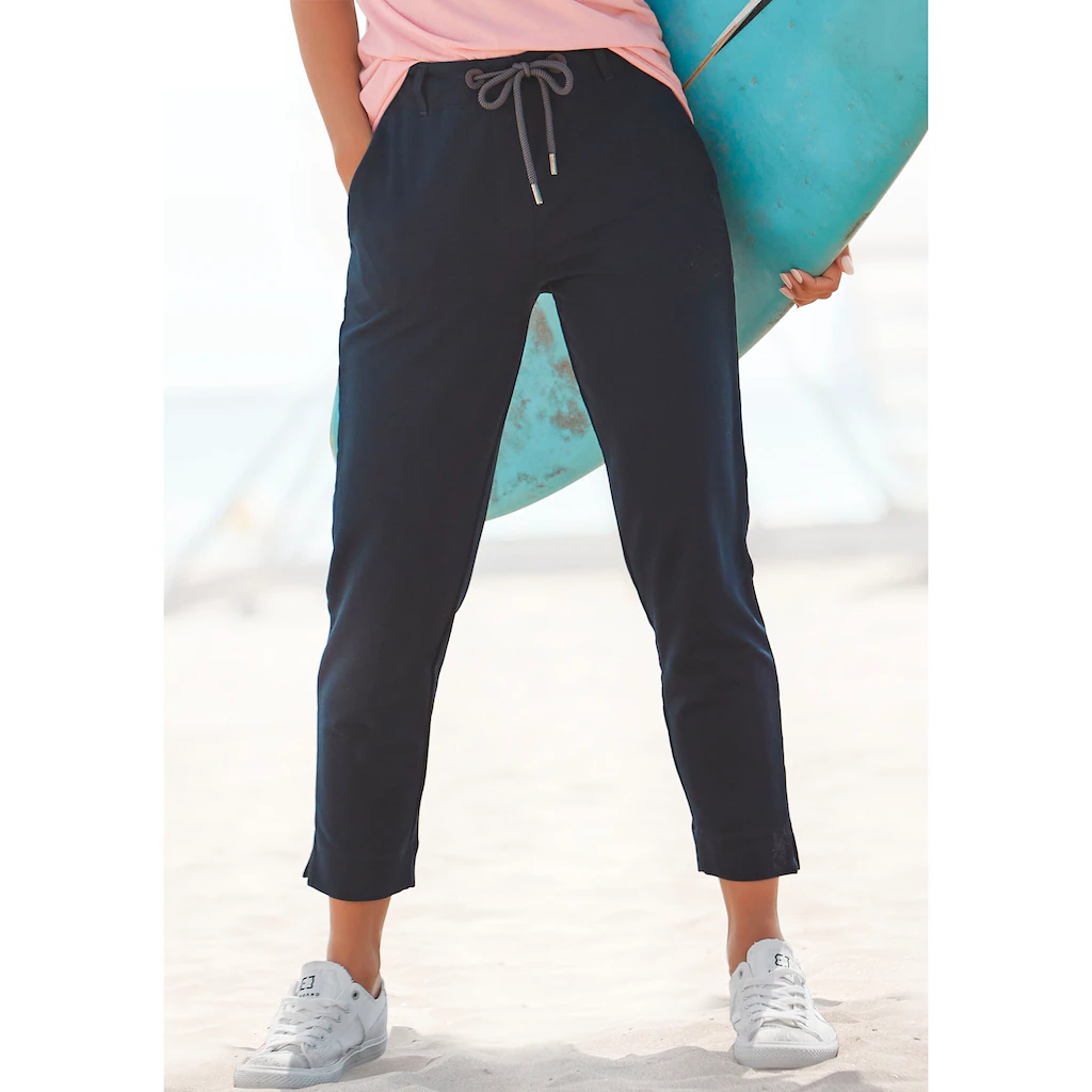 Elbsand 7/8-Hose »Ivalo« aus Sweatware Jogginghose Relaxhose Freizeitlook