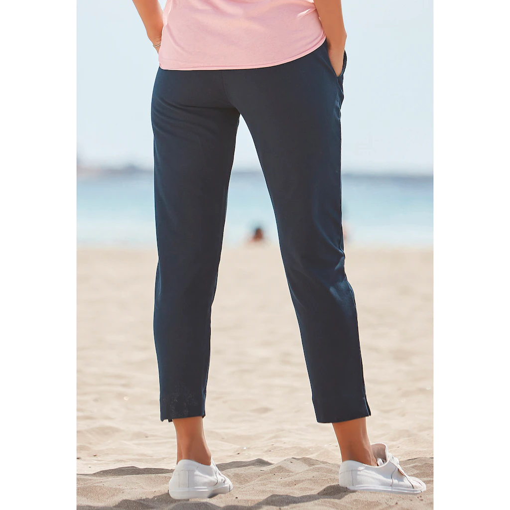 Elbsand 7/8-Hose »Ivalo« aus Sweatware Jogginghose Relaxhose Freizeitlook 50% Rabatt für begrenzte Zeit