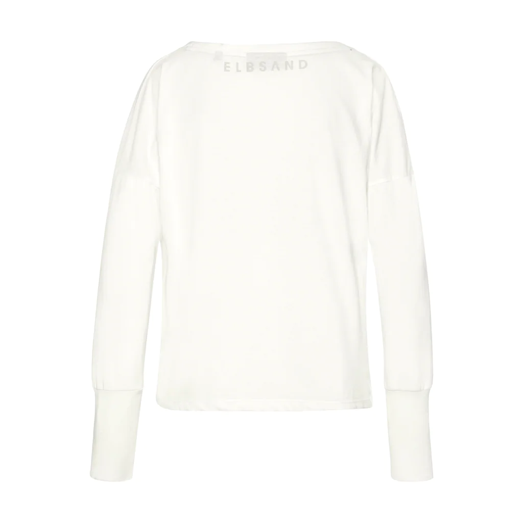 Elbsand Longsleeve »Ingiara« mit Logodruck vorne Langarmshirt sportlich-casual Hotsell