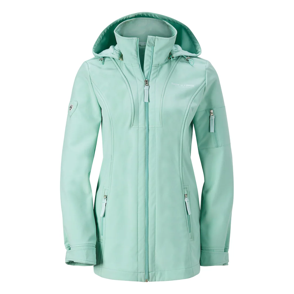 Casual Looks Softshelljacke mit Kapuze im Angebot