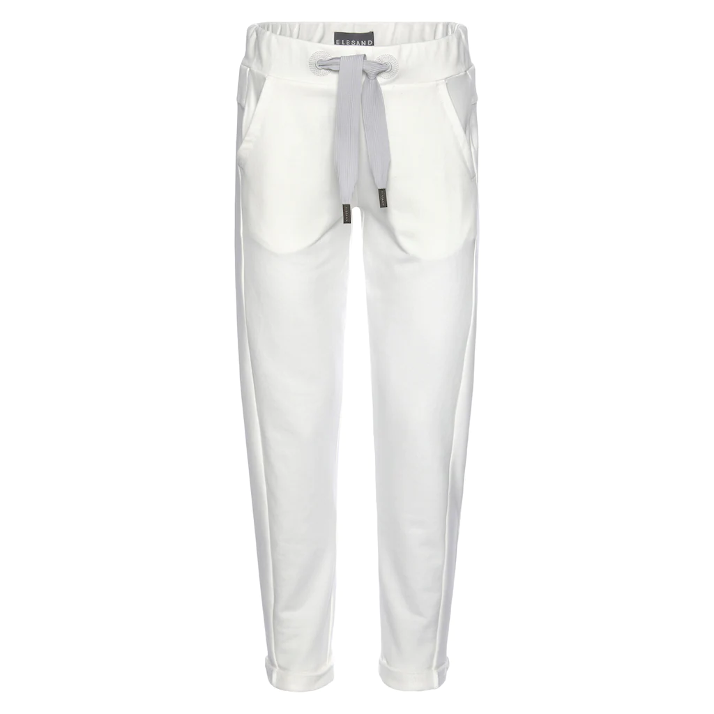 Elbsand Sweathose »Brinja« mit Logoprint am Bund und Taschen Jogginghose Relaxhose Fabrikverkauf