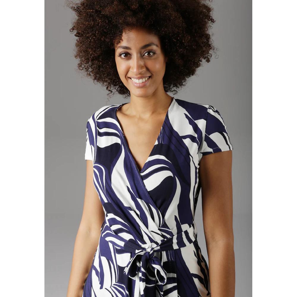 Aniston SELECTED Sommerkleid mit grafischem Druck Limitierter Zeitrabatt
