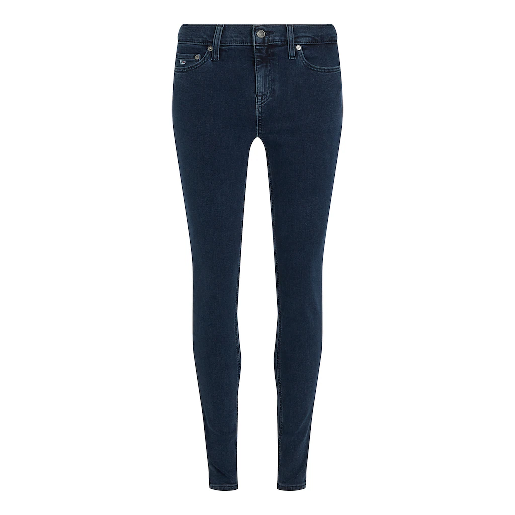 Tommy Jeans Skinny-fit-Jeans »Nora Mid Rise Skinny Fit« mit Waschung mit Logo-Badge Günstig kaufen
