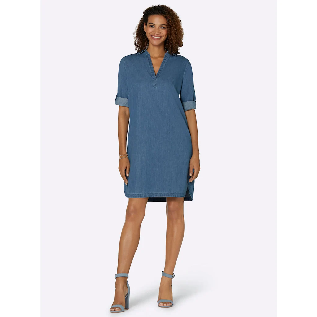 Casual Looks Jeanskleid »Jeans-Kleid« Flash Sale