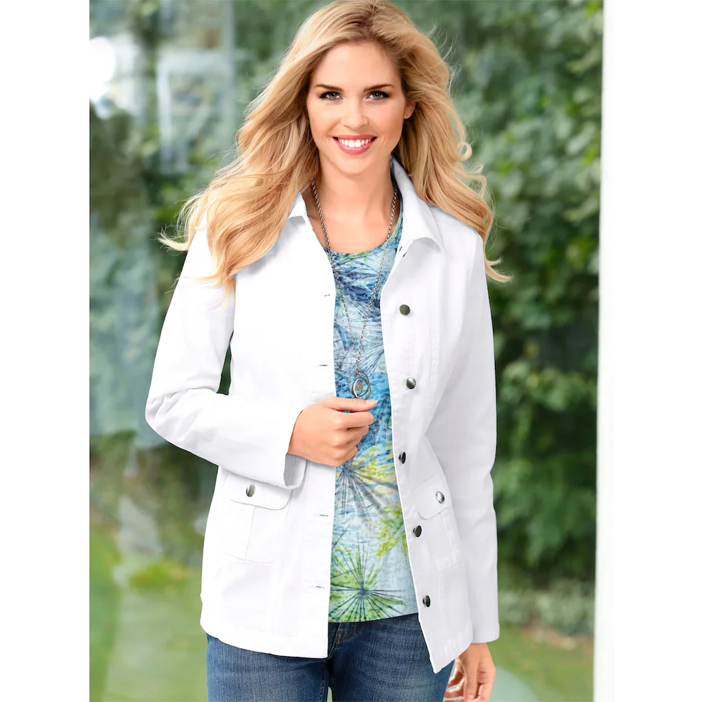 Classic Basics Jeansjacke ohne Kapuze Osterangebot