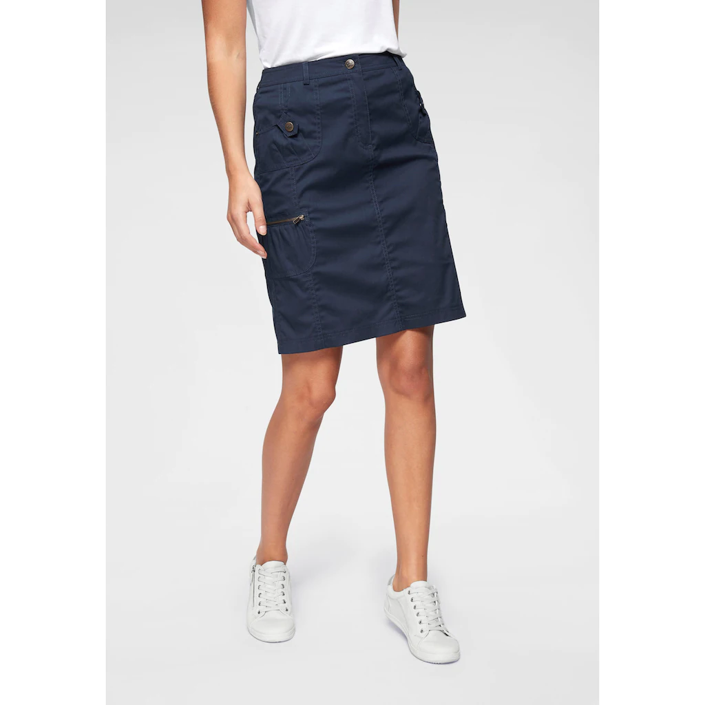 Aniston CASUAL Cargorock mit figurfreundlichen Teilungsnähten