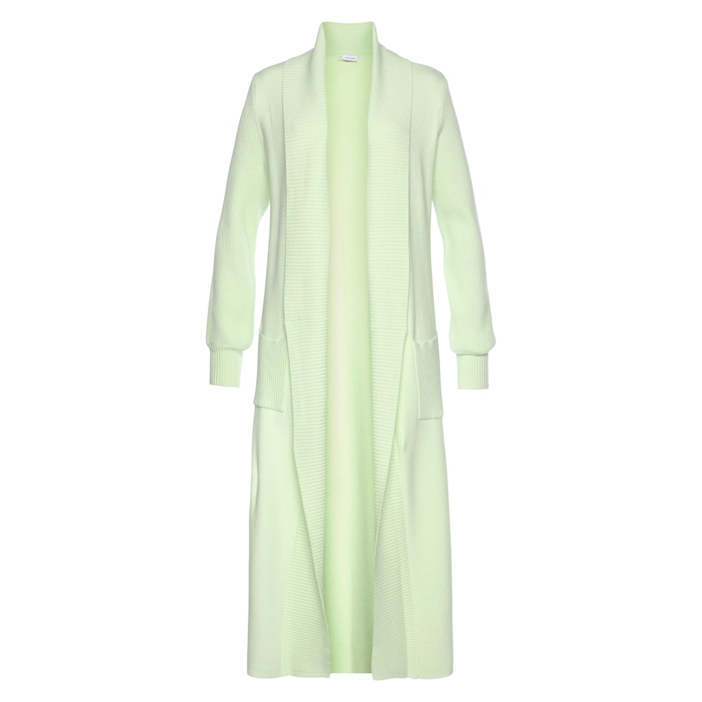 LASCANA Longstrickjacke Letzter Tag