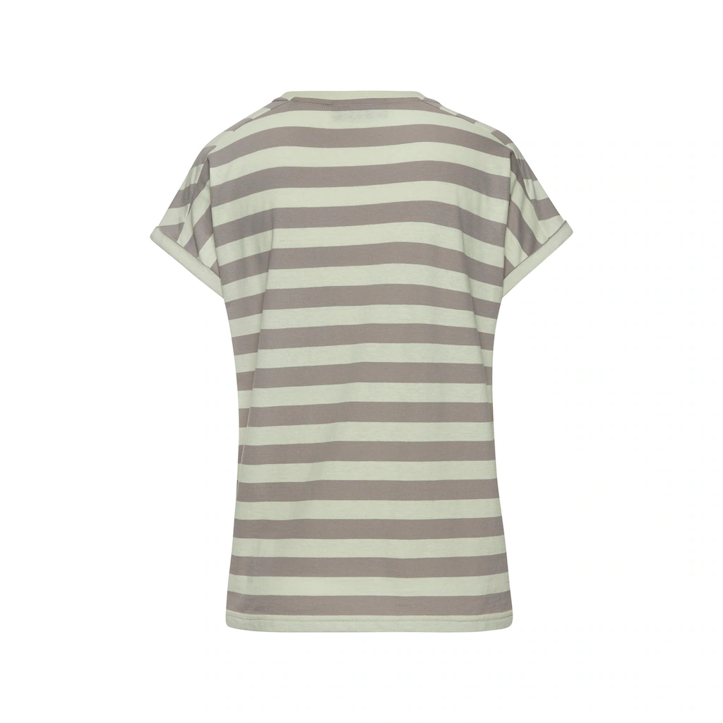 Elbsand T-Shirt »Calisa« mit Streifenmuster sportliches Kurzarmshirt aus Baumwoll-Mix Nur für heute