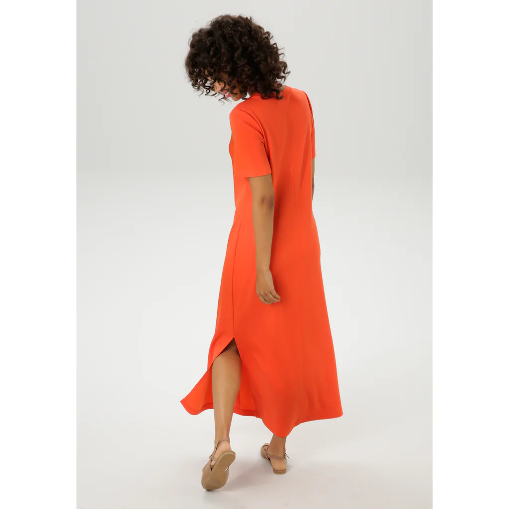 Aniston CASUAL Maxikleid mit Seitenschlitzen - NEUE KOLLEKTION Nur noch ein Tag übrig