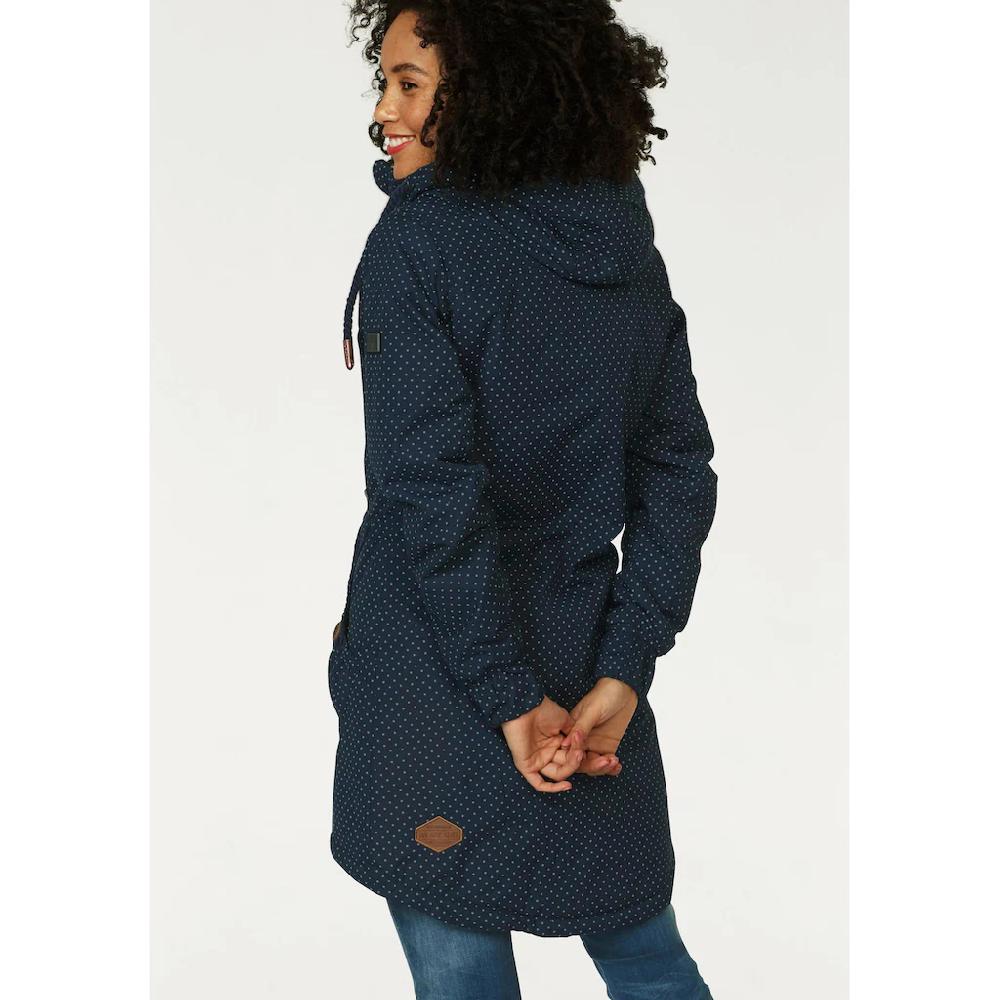 Alife & Kickin Outdoorjacke »CHARLOTTEAKB« mit Kapuze gefütterter Parka Kapuzenjacke durch Bindeband tailliert Begrenzt auf 3 Tage