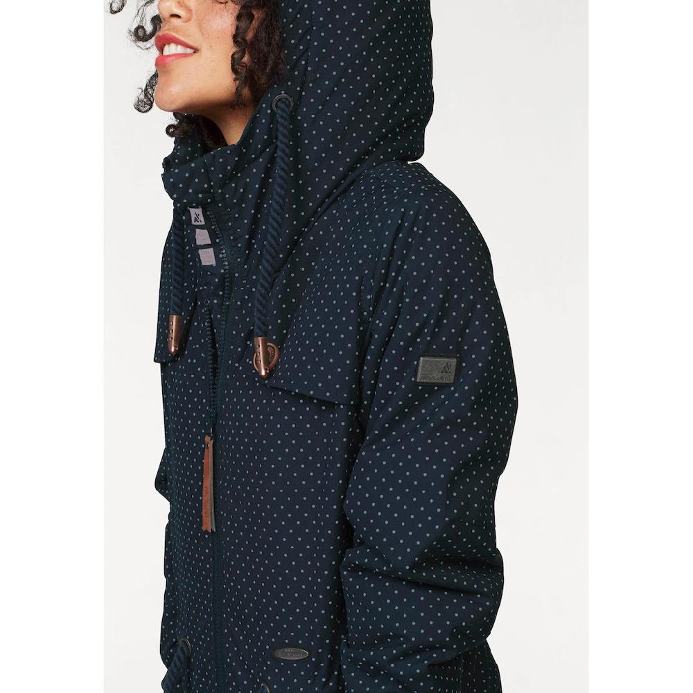 Alife & Kickin Outdoorjacke »CHARLOTTEAKB« mit Kapuze gefütterter Parka Kapuzenjacke durch Bindeband tailliert Begrenzt auf 3 Tage