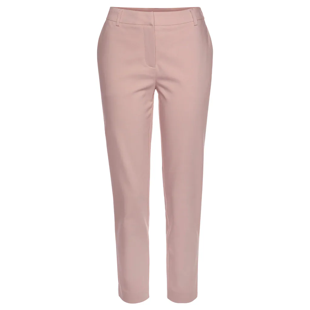 LASCANA Chinohose in verkürzter Länge Stoffhose in schmaler Passform casual-chic Black Friday