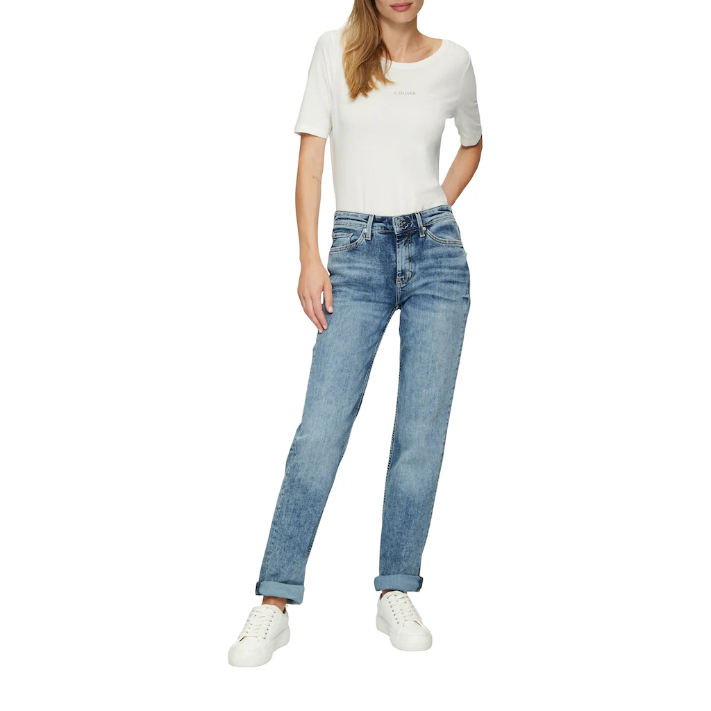 s.Oliver Straight-Jeans im Five-Pocket Style Neueste Mode