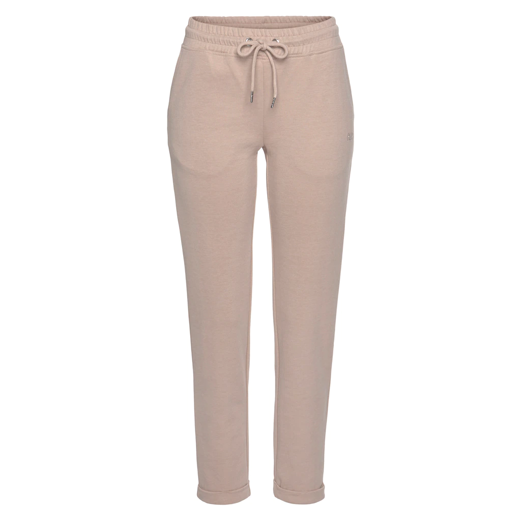 H.I.S Sweathose Schlupfhose mit kleinem Aufschlag am Saum Loungewear Große Rabatte