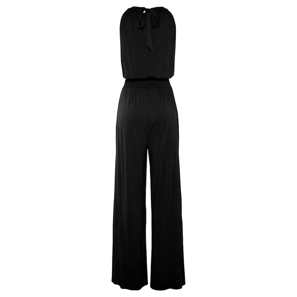 s.Oliver Overall mit breitem Smokeinsatz eleganter Jumpsuit festlich Neuheiten