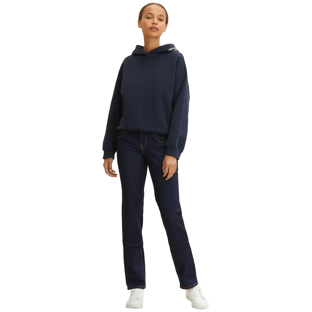 TOM TAILOR Gerade Jeans »Alexa Straight« mit Kontrastnähten