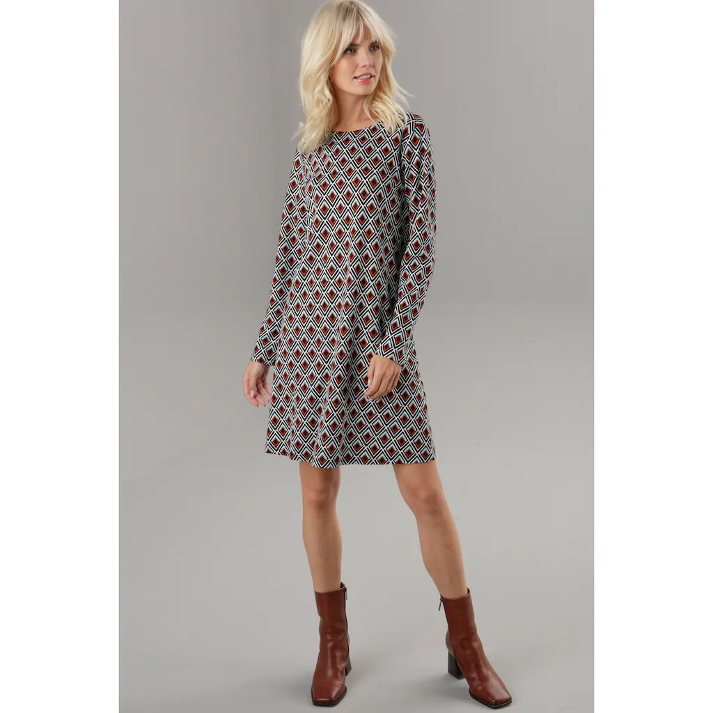 Aniston SELECTED Jerseykleid in leichter A-Linien-Form Riesige Ersparnisse