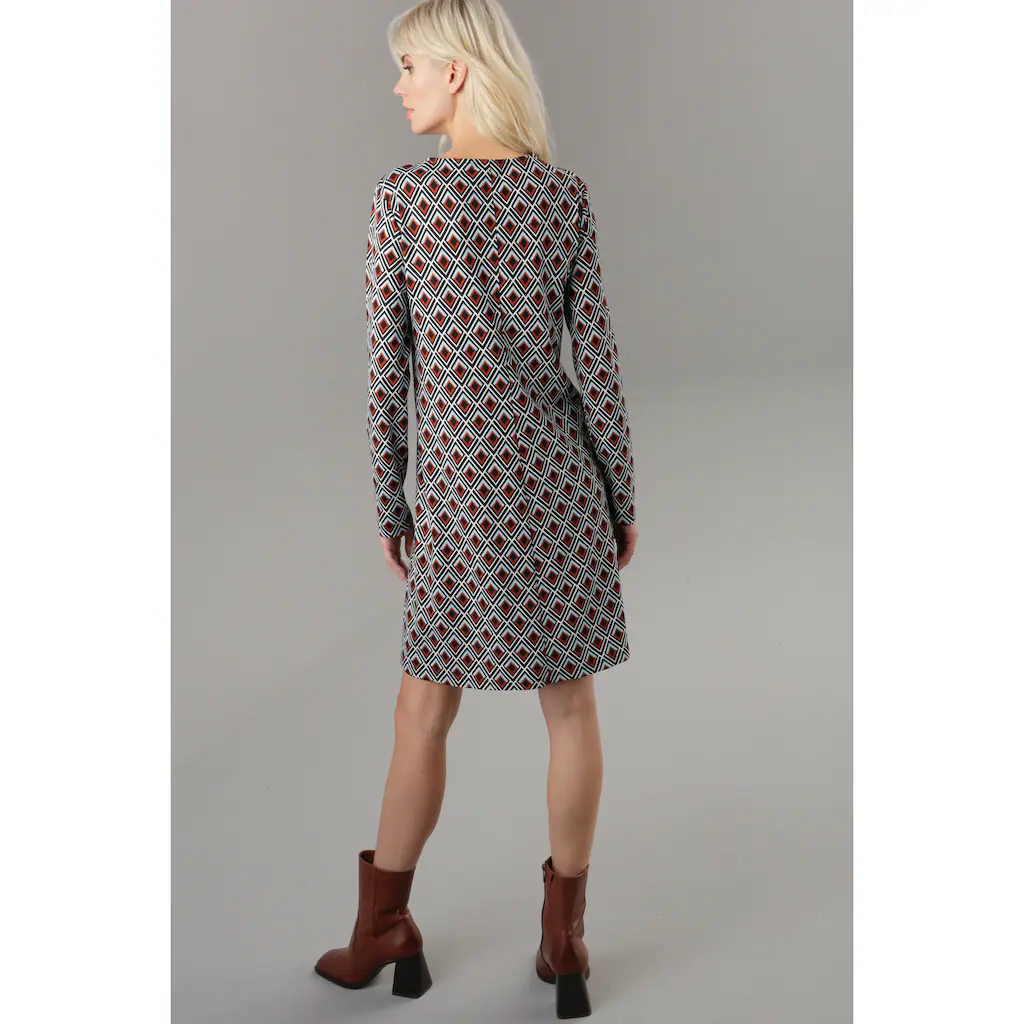 Aniston SELECTED Jerseykleid in leichter A-Linien-Form Riesige Ersparnisse