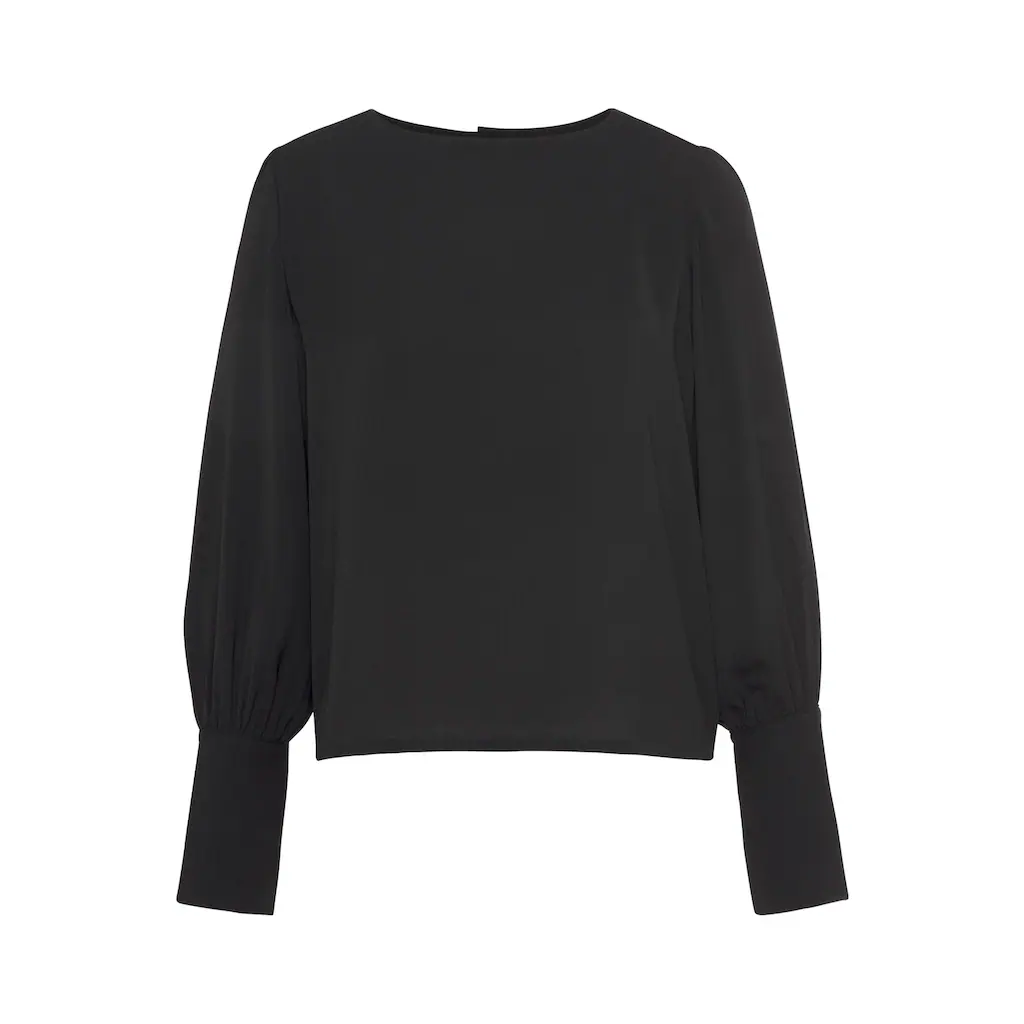 LASCANA Langarmbluse mit Knopfleiste hinten elegante Damenbluse Business-Look JETZT KAUFEN