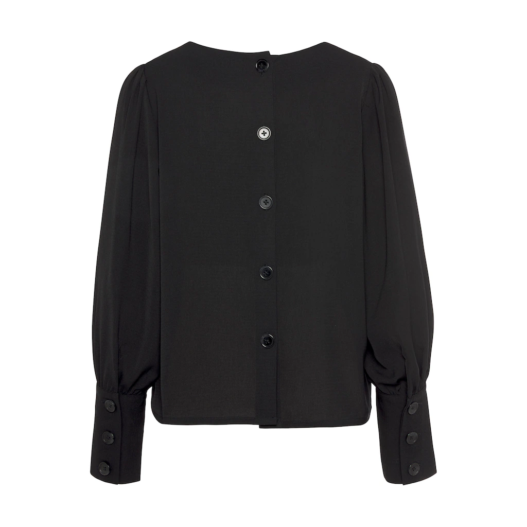 LASCANA Langarmbluse mit Knopfleiste hinten elegante Damenbluse Business-Look JETZT KAUFEN