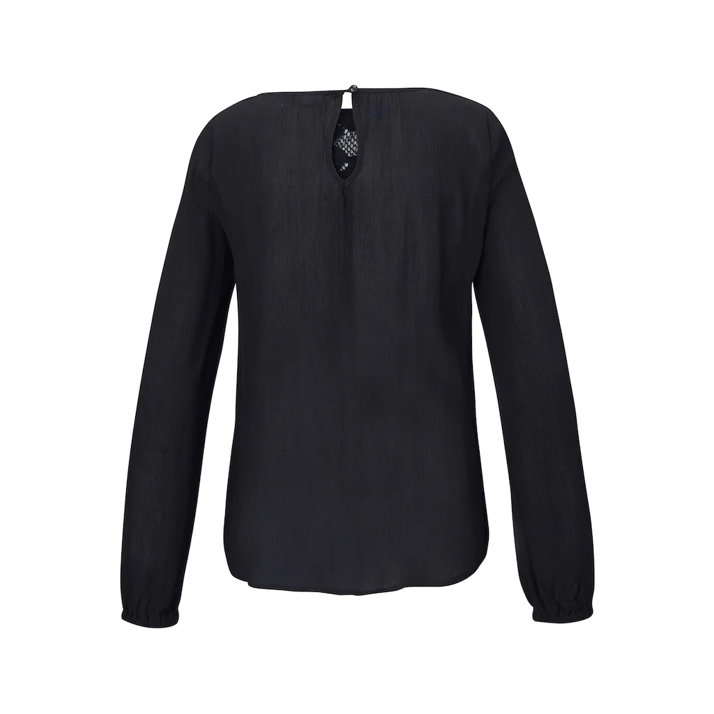 Buffalo Spitzenbluse aus gewebter Viskose sommerlich Boho-Style Nur noch ein Tag übrig