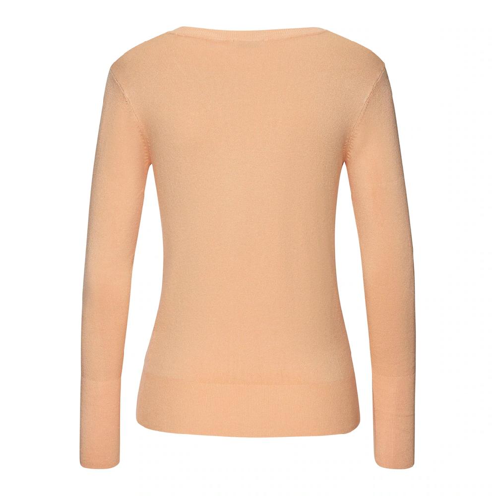 Vivance V-Ausschnitt-Pullover in taillierter Form weicher Strickpullover Basic klassisch Speichern exportieren