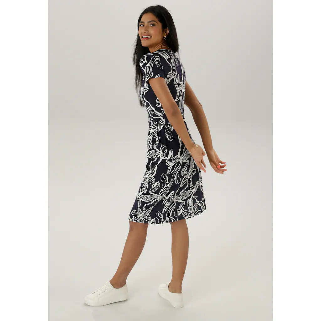 Aniston SELECTED Sommerkleid mit zwei Eingriffstaschen - NEUE KOLLEKTION Angebote