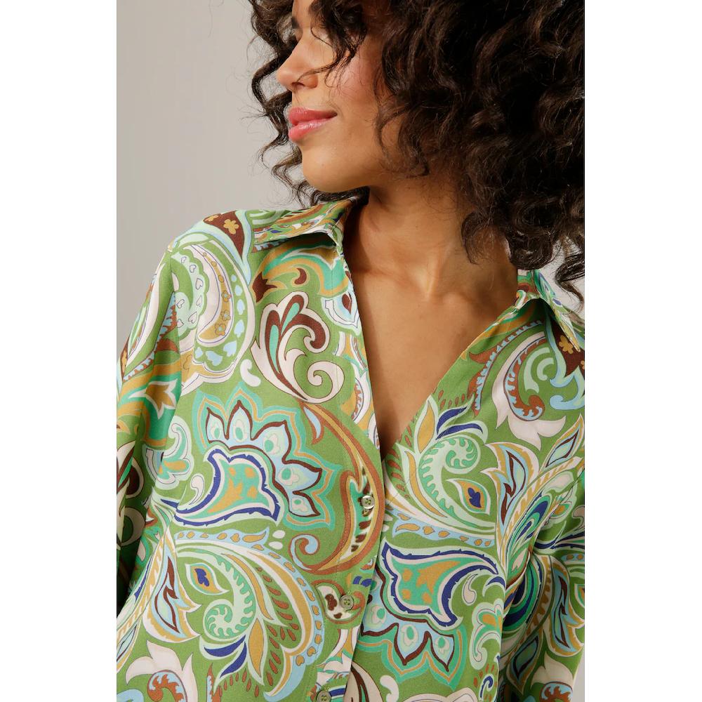 Aniston CASUAL Hemdbluse graphische Paisley-Muster - jedes Teil ein Unikat im Angebot