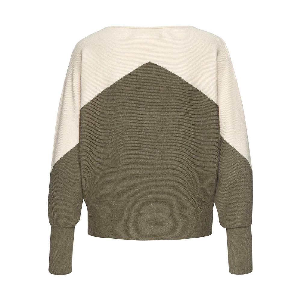 LASCANA Strickpullover mit Colorblock-Optik und leichten Fledermausärmeln Meist gekauft