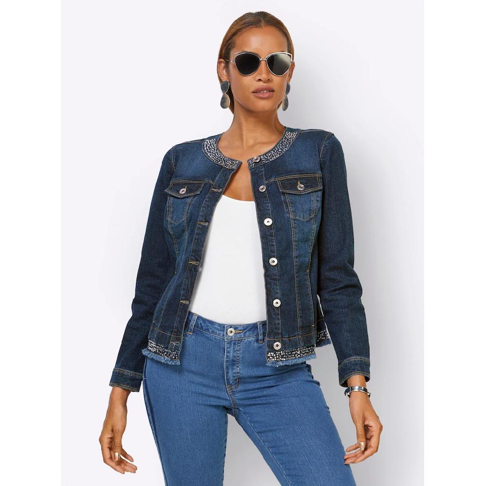 creation L Jeansblazer »Jeans-Blazer« Kostenloser Versand