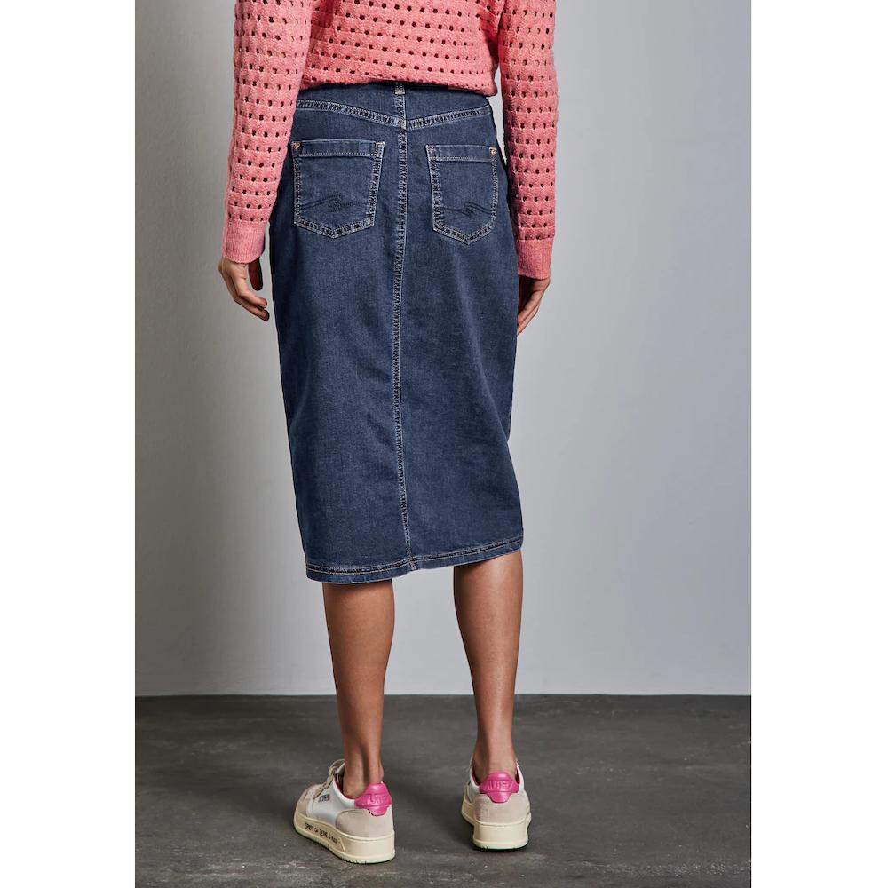 STREET ONE Jeansrock aus Baumwolle mit Stretchanteil Fabrik Onlineshop
